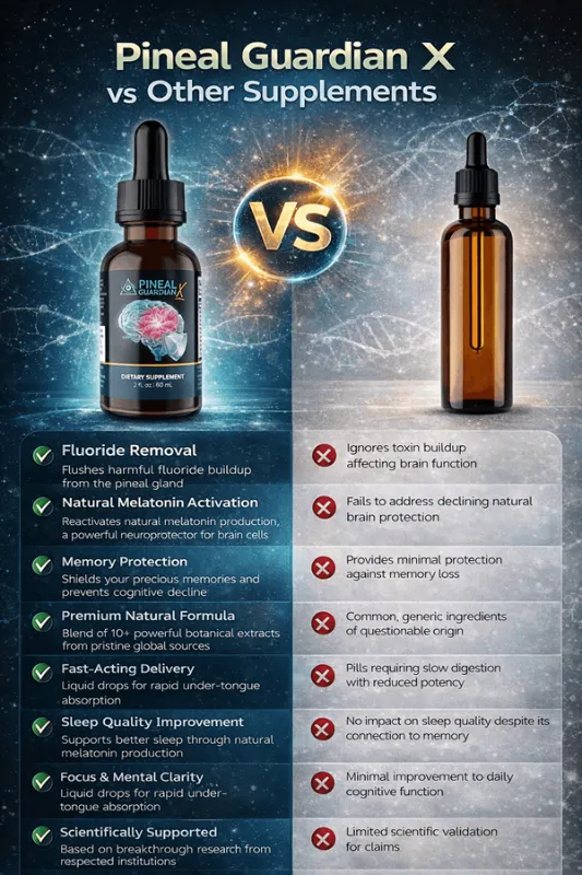Pineal Guardian vs other supplements